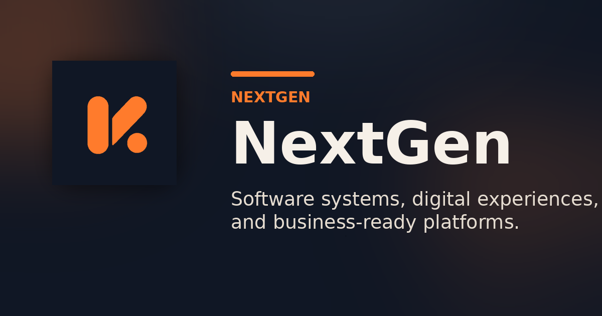 هوية NextGen Store